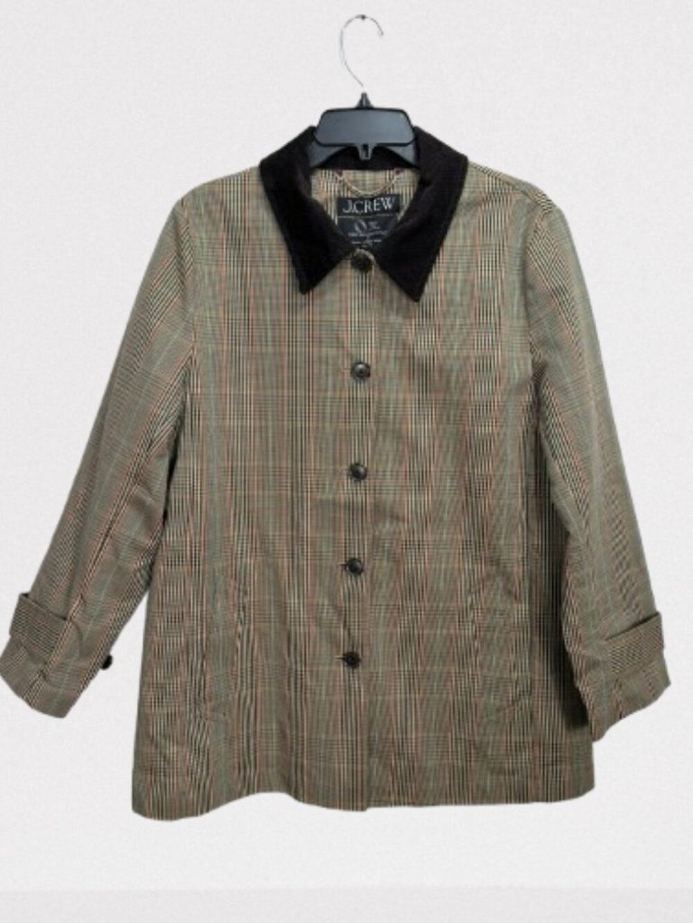 J. Crew NWOT Barn Jacket in Plaid Double Faced Cotton Size M - Picture 6 of 15